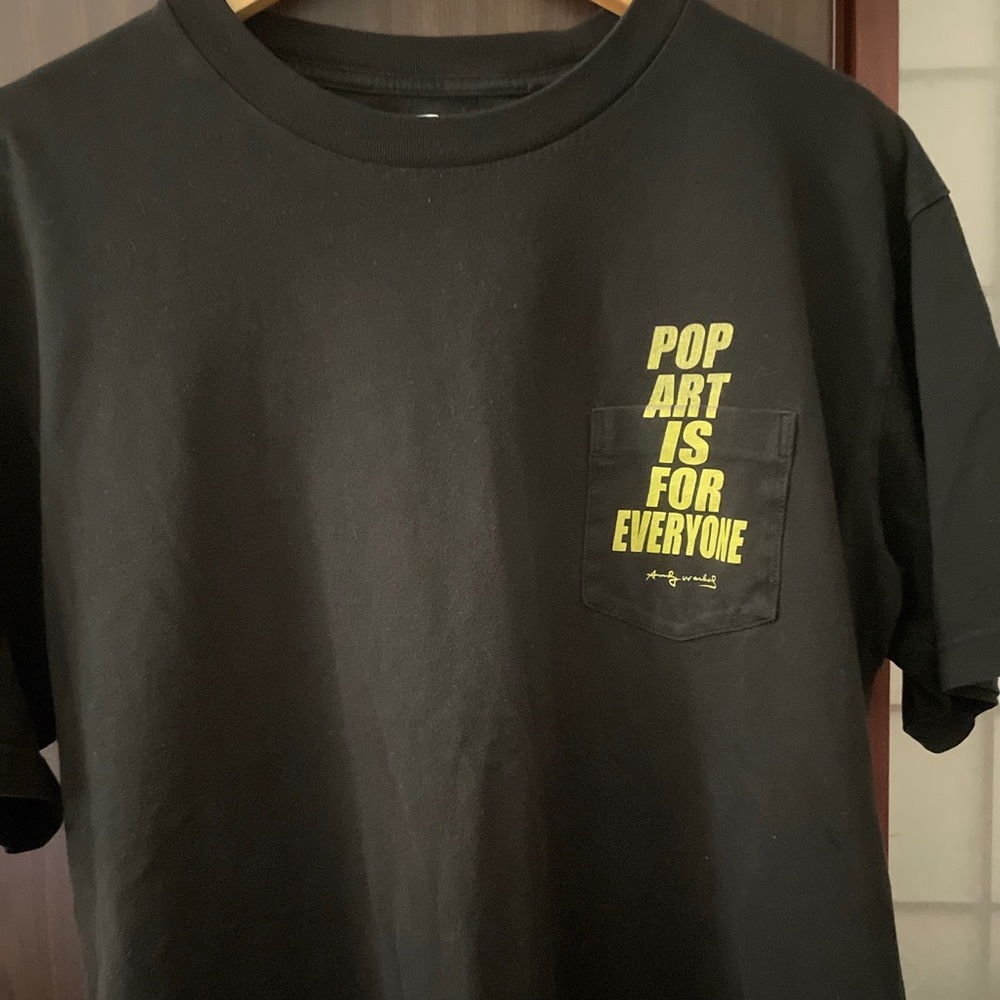 UNIQLO Andy Warhol pop art t shirt